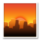 Ciudad Al Atardecer
