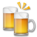Jarras De Cerveza Brindando