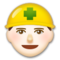Profesional De La Construcción: Tono de Piel Claro