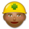 Profesional De La Construcción: Tono de Piel Oscuro Medio