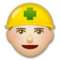 Profesional De La Construcción: Tono de Piel Claro Medio