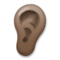 Oreja: Tono de Piel Oscuro