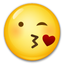 Cara Lanzando Un Beso
