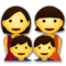 Familia: Mujer, Mujer, Niño, Niño