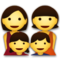 Familia: Mujer, Mujer, Niña, Niño
