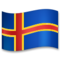 Bandera: Islas Åland