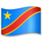 Bandera: República Democrática del Congo