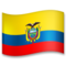 Bandera: Ecuador