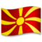 Bandera: Macedonia del Norte