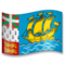 Bandera: San Pedro y Miquelón