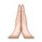 Manos En Oración: Tono de Piel Claro