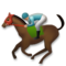 Carrera De Caballos: Tono de Piel Medio