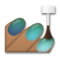 Pintarse Las Uñas: Tono de Piel Oscuro Medio