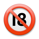 Prohibido Para Menores De 18 Años