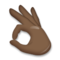 Señal De Aprobación Con La Mano: Tono de Piel Oscuro