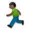 Persona Corriendo: Tono de Piel Oscuro