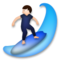 Persona Haciendo Surf: Tono de Piel Claro