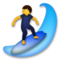 Persona Haciendo Surf