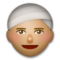 Persona Con Turbante: Tono de Piel Medio