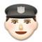 Agente De Policía: Tono de Piel Claro