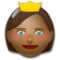 Princesa: Tono de Piel Oscuro Medio