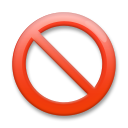 Señal de prohibido