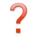 Interrogación Roja