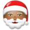 Papá Noel: Tono de Piel Oscuro Medio