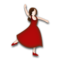 Mujer Bailando: Tono de Piel Claro