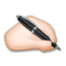 Mano Escribiendo: Tono de Piel Claro