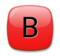 B Button (Blood Type) B Button (Blood Type)