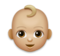 Baby: Medium-Light Skin Tone