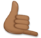 Call Me Hand: Medium-Dark Skin Tone