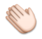 Clapping Hands: Light Skin Tone