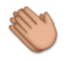 Clapping Hands: Medium Skin Tone