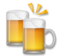 Clinking Beer Mugs