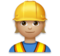 Construction Worker: Medium-Light Skin Tone