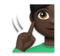 Deaf Man: Dark Skin Tone