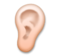Ear: Medium-Light Skin Tone