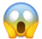 Face Screaming in Fear