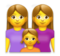 Family: Woman, Woman, Girl