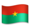 Flag: Burkina Faso Flag: Burkina Faso
