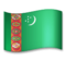 Flag: Turkmenistan Flag: Turkmenistan