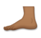 Foot: Medium-Dark Skin Tone