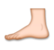 Foot: Medium-Light Skin Tone