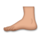 Foot: Medium Skin Tone