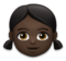 Girl: Dark Skin Tone
