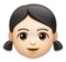 Girl: Light Skin Tone