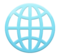 Globe with Meridians