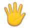 Hand with Fingers Splayed